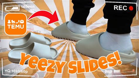 yeezy slides temu